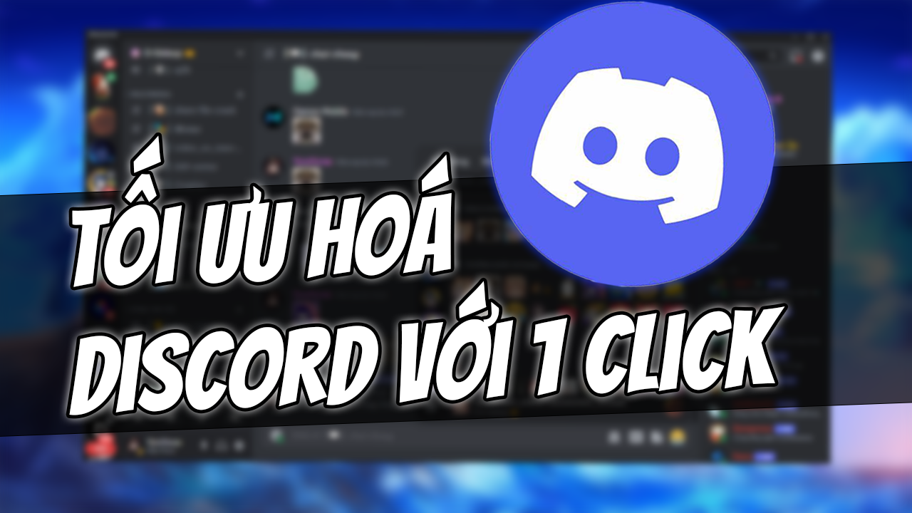 1 Click Bat Fix Lag , Giảm lag Discord M&aacute;y T&iacute;nh