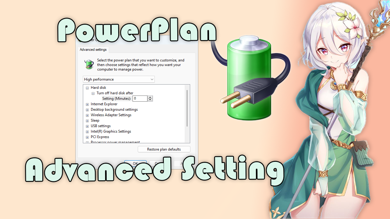 Tăng hiệu suất m&aacute;y t&iacute;nh th&ocirc;ng qua tinh chỉnh PowerPlan