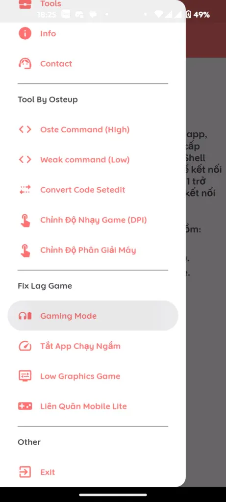 Enabling Game Space launcher for Arena of Valor