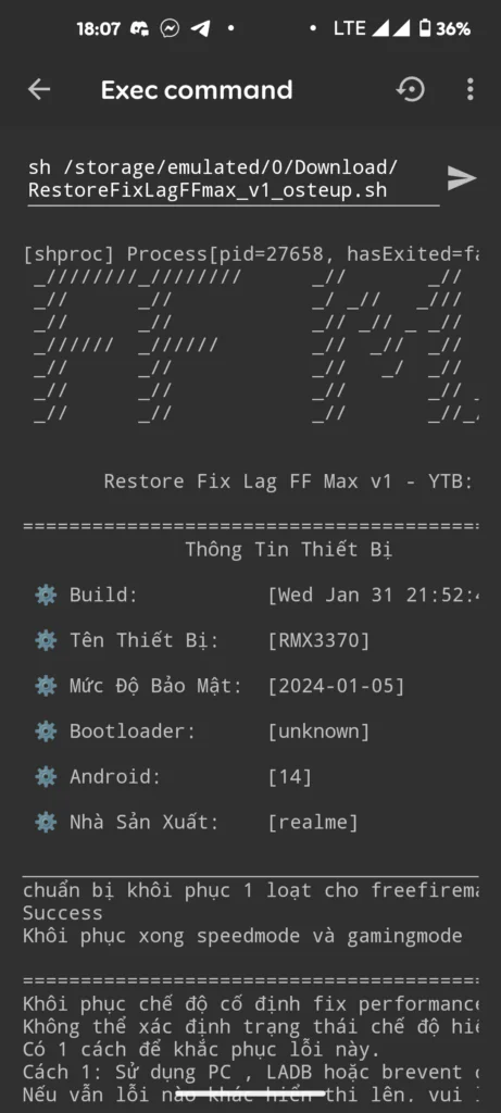 Process tuning feedback shown in Brevent interface