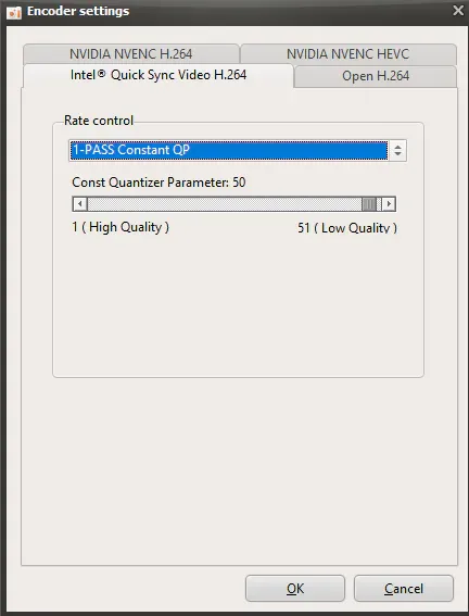 Intel QuickSync hardware acceleration for integrated graphics