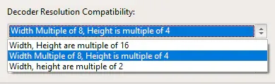 Adjusting capture area bounding box across desktop screen