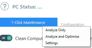 Clean PC temporary file removal tool