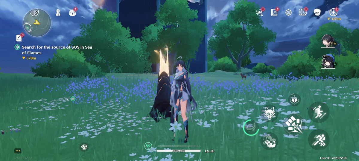 Mobile graphics quality before applying advanced Engine.ini tweaks